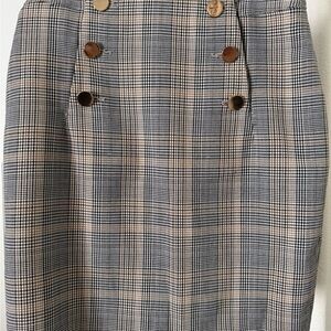 H&M Classic Plaid Skirt size 4